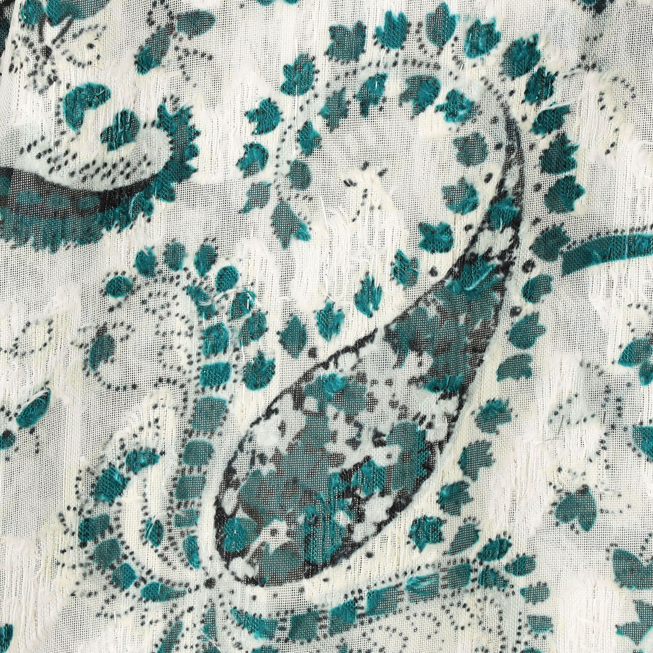 ポリエステルプリント ギャザーフリルブラウス｜トゥモローランド 公式通販