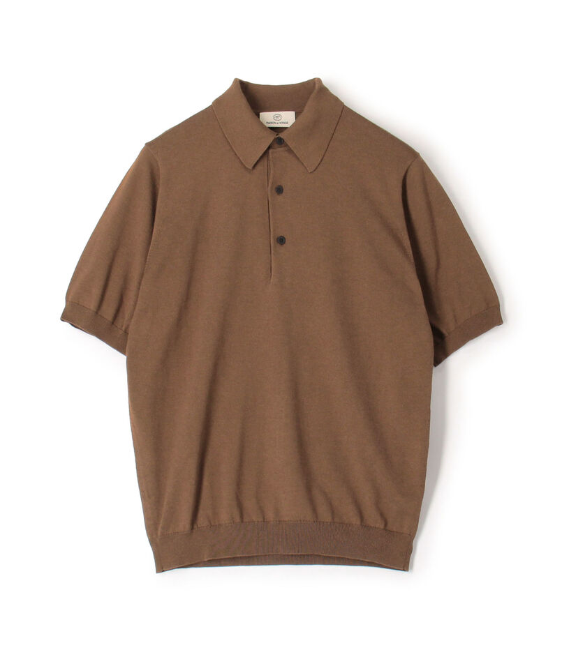 シルクコットン ニットポロシャツ｜トゥモローランド 公式通販