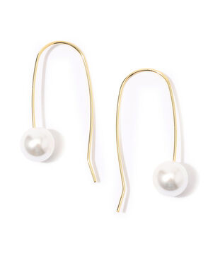 【別注】Kenneth Jay Lane pearl drop wire ピアス