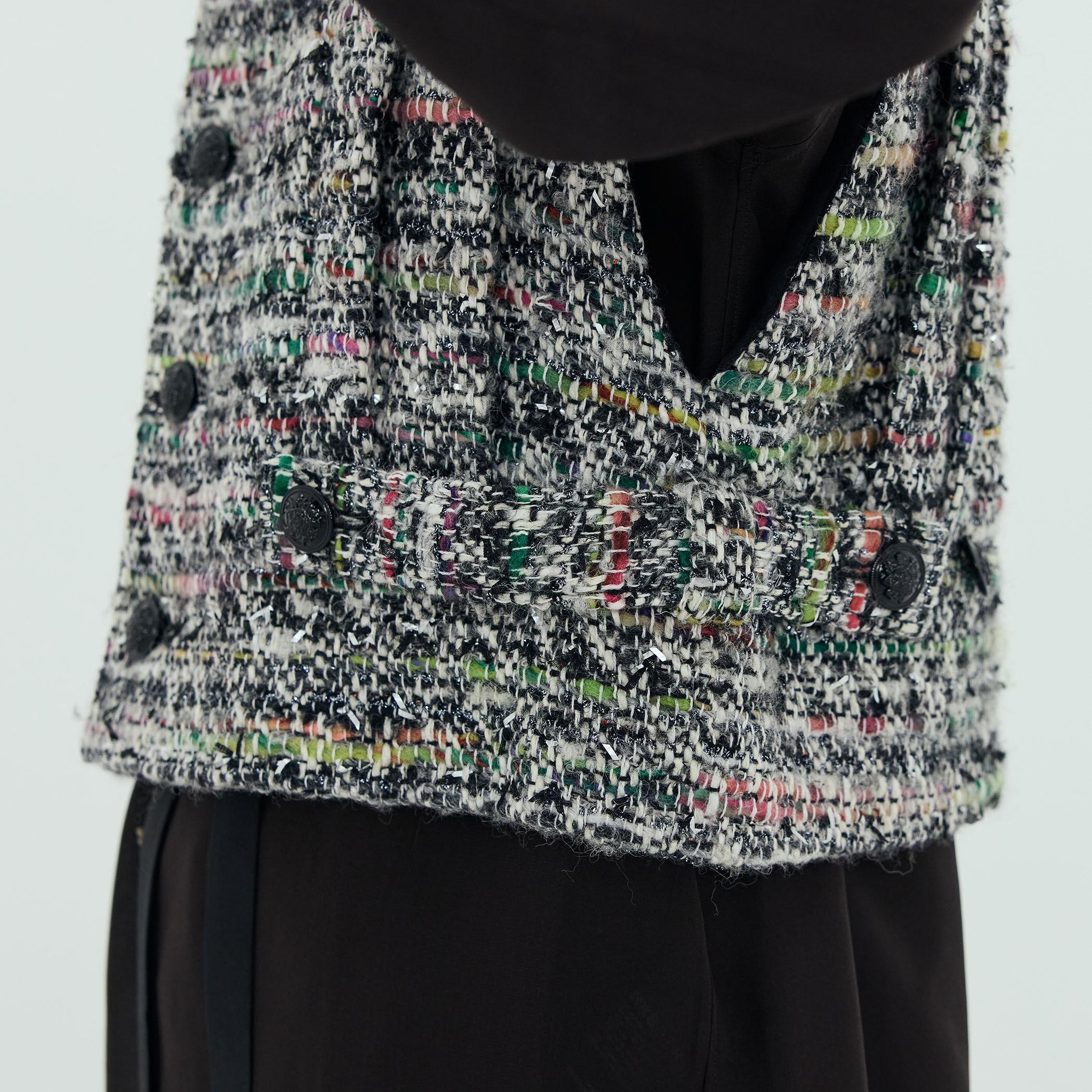 ツイードショートジレ｜トゥモローランド 公式通販