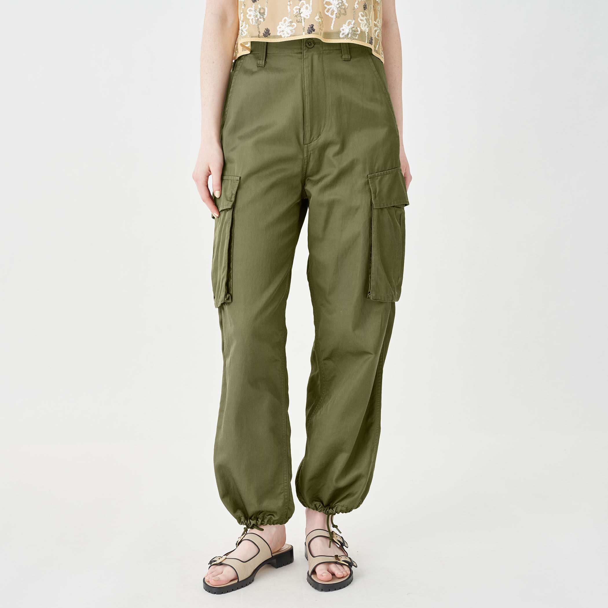トゥモローランド　MACPHEE 　 ガウチョパンツ　　新品未使用　お値下げ可 TOKYO BASIC ガウチョパンツ クロップドパンツ リネン 40番手
