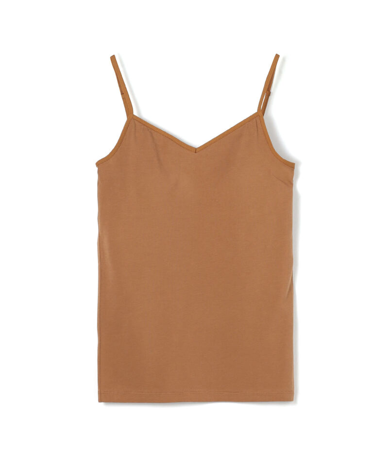 スビンコットン カップ付きキャミソール