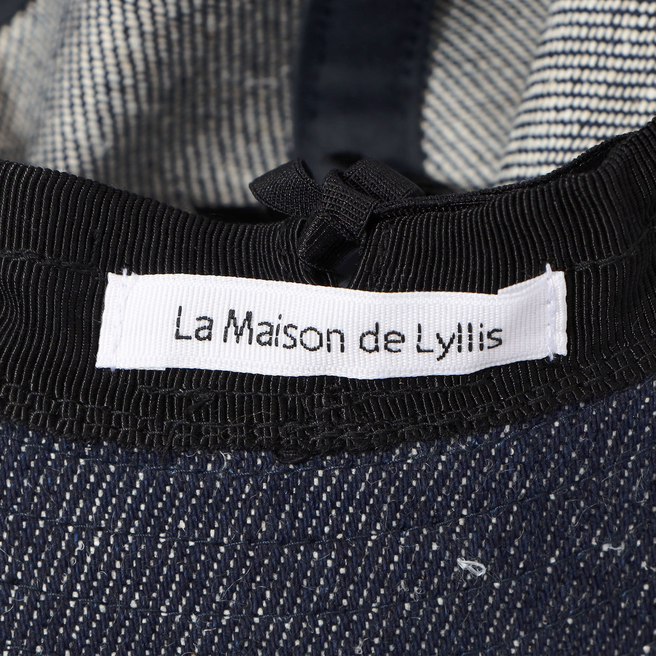 新品タグ付き★La Maison de Lyllis★ARTY★ダークブルー La Maison de Lyllis ARTY | AAR