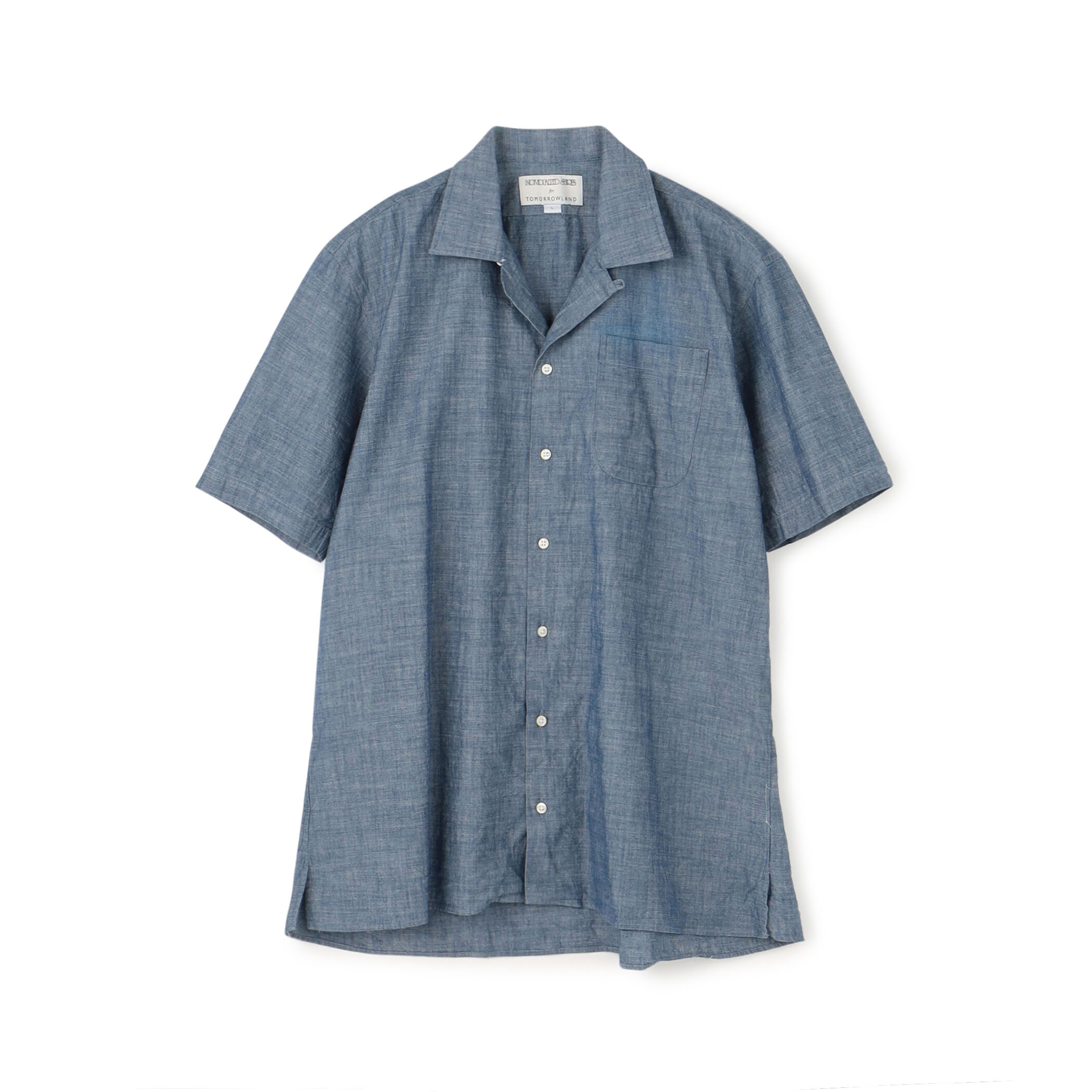 別注】INDIVIDUALIZED SHIRTS コットンシャンブレー キャンプ