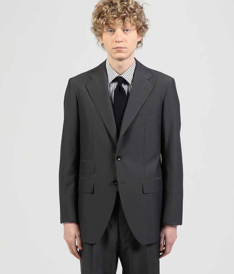 ウールコットン シングルブレステッド3Bスーツ｜トゥモローランド 公式通販 