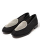 SOLOVIERE JACQUE NEW レザーメッシュ スリッポン