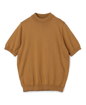 TOMORROWLAND tricot シルクコットン モックネックプルオーバーニット SESIA