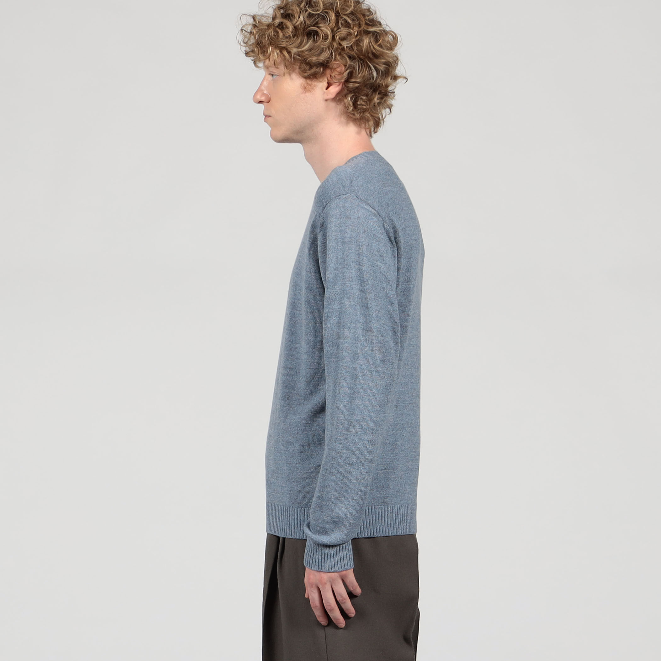 TOMORROWLAND tricot メリノベーシック クルーネックプルオーバー