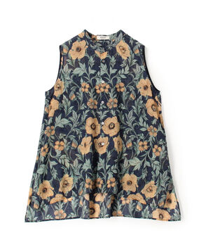 ウォールペーパープリント スリーブレスブラウス