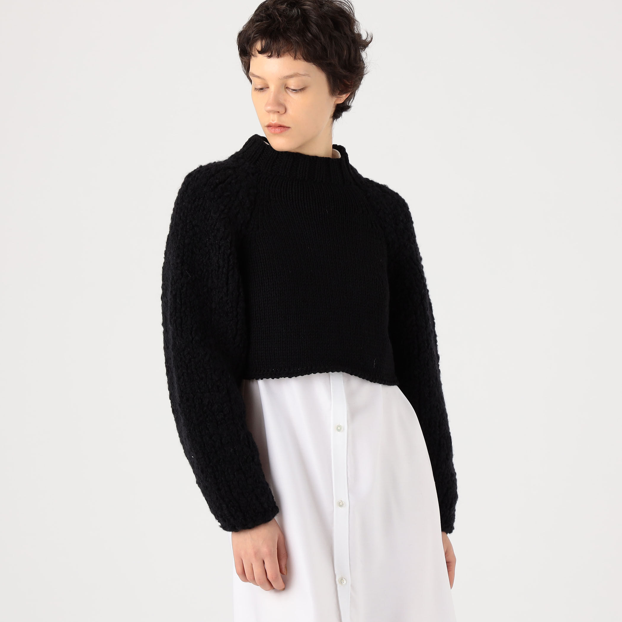 驚きの値段 MAYDI ALEF ショート プルオーバーニット｜トゥモローランド トップス