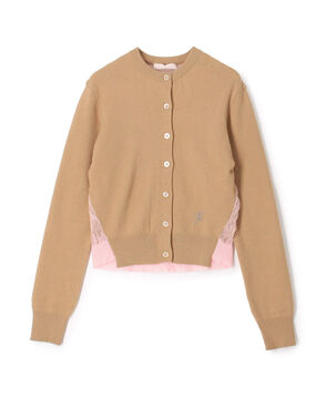 JULIE KEGELS クルーネックカーディガン