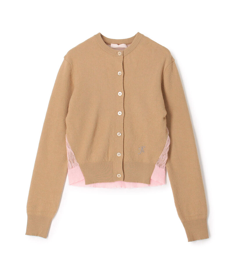 JULIE KEGELS クルーネックカーディガン