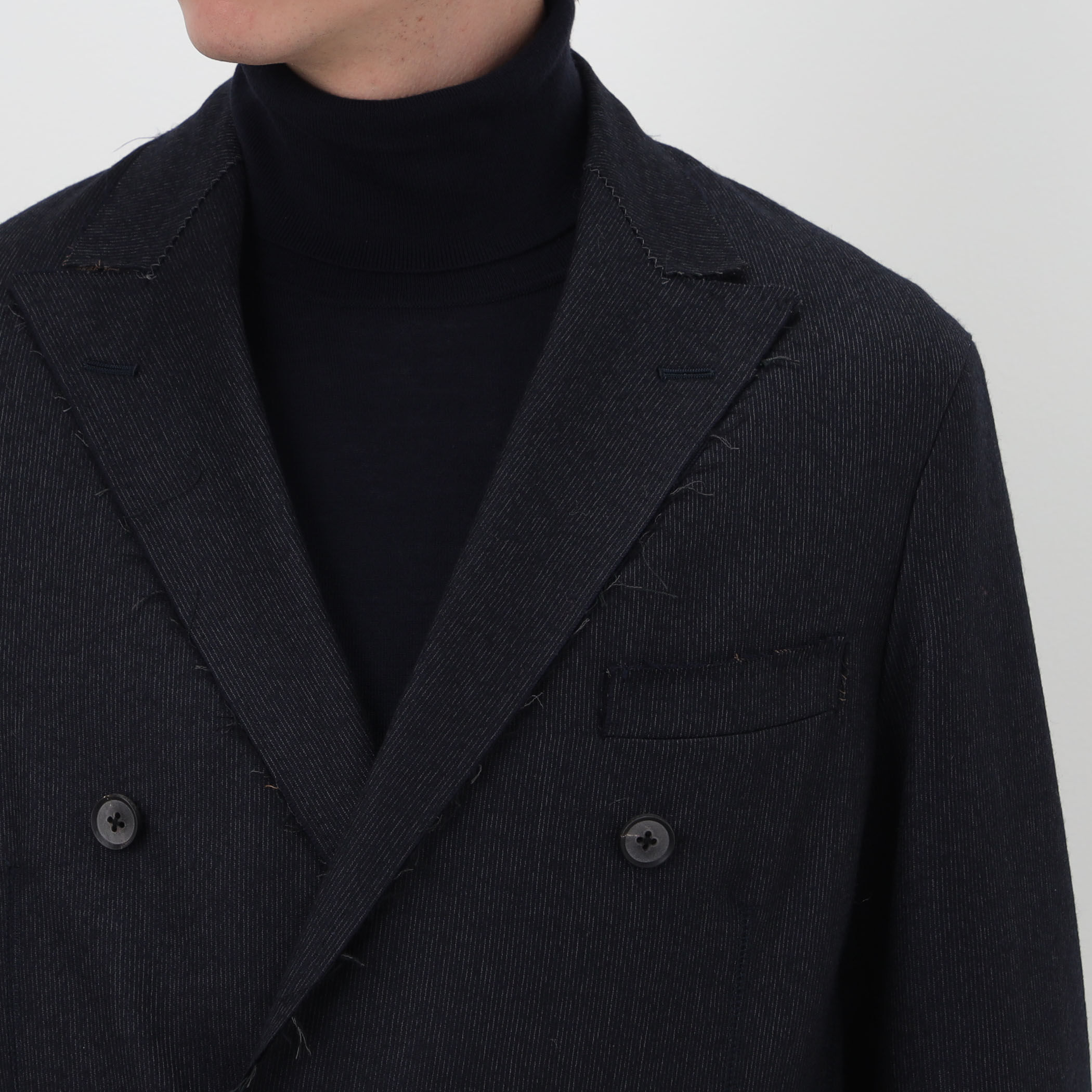 MAATEE&SONS ウール ダブルブレステッド 6Bジャケット