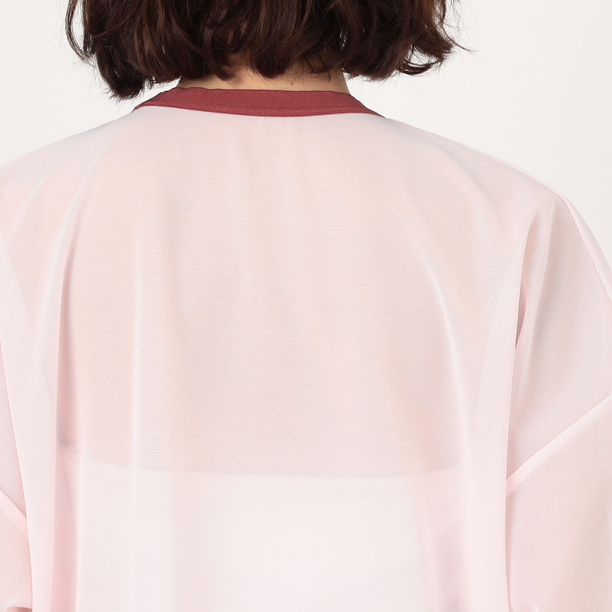 別注】OVERNEATH Net Big T-shirts メッシュネットTシャツ