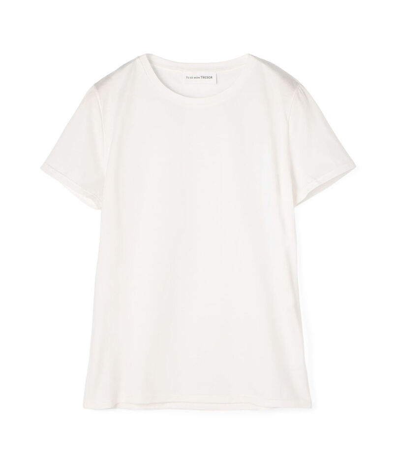 Tu es mon Tresor Slim クルーネック トップス
