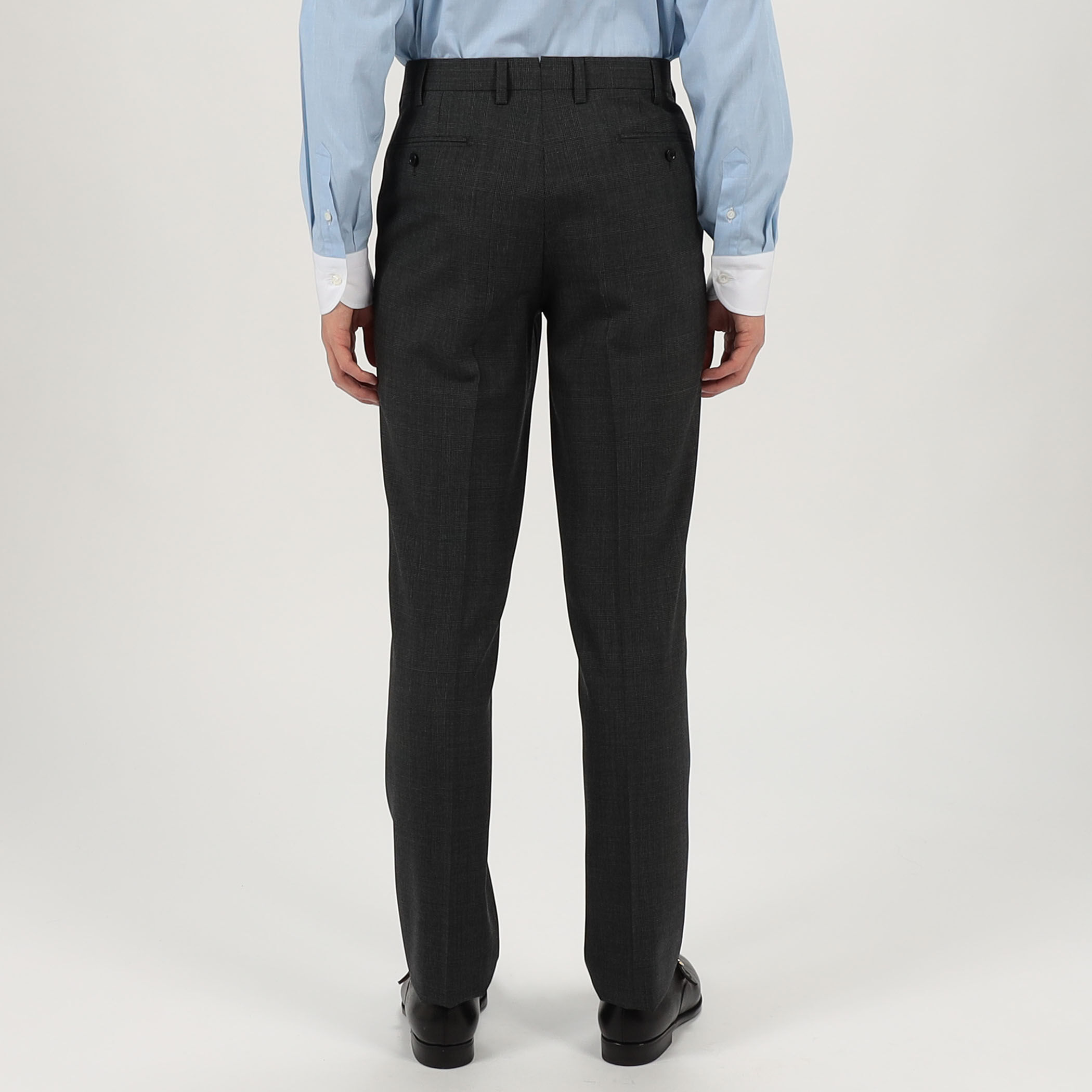 ウール シングルブレステッド 2Bスーツ BRITISH TEX DORMEUIL