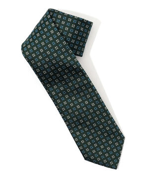 STEFANO BIGI シルクジャガード 小紋柄ネクタイ
