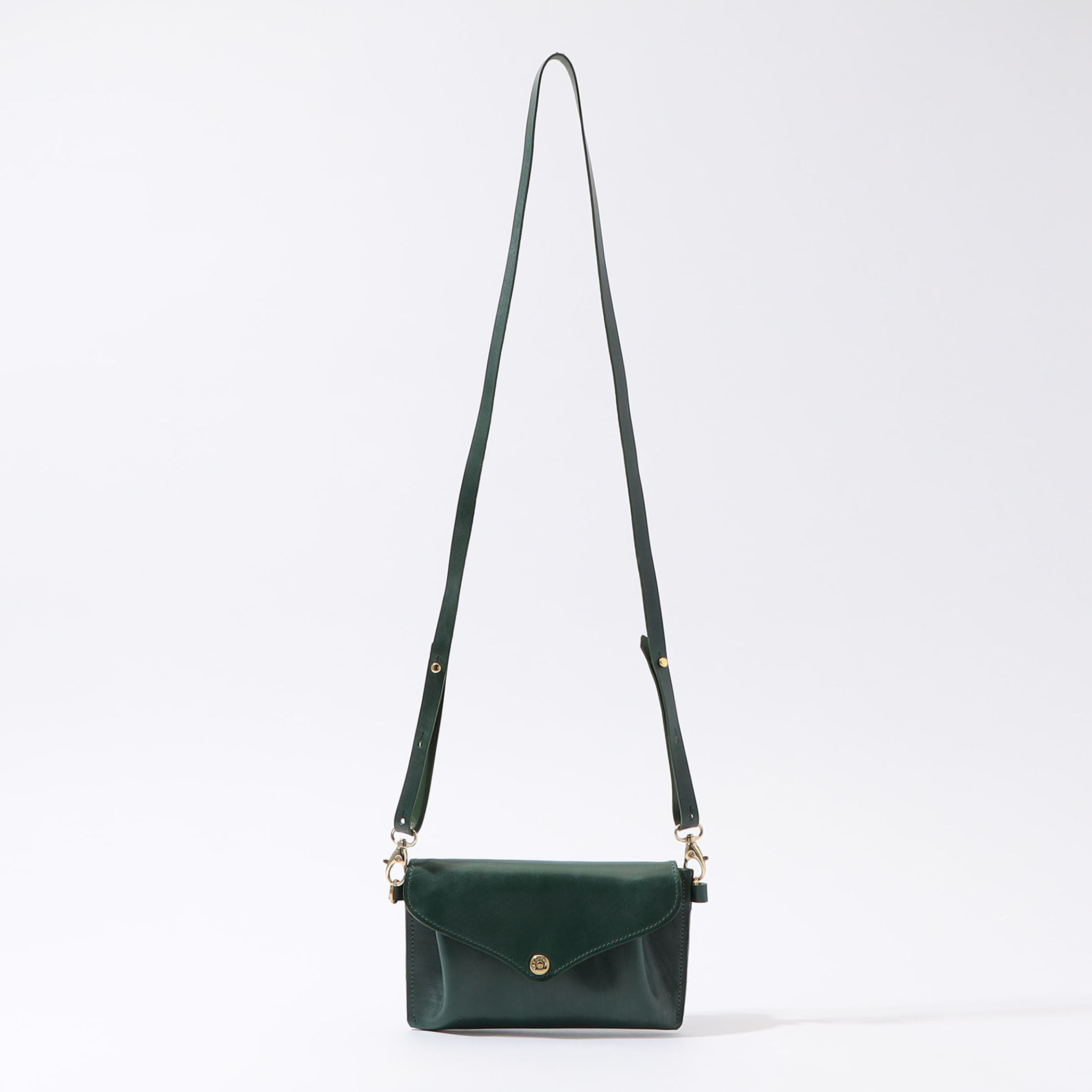 GLENROYAL ブライドルレザー ショルダーミニバッグ｜トゥモローランド