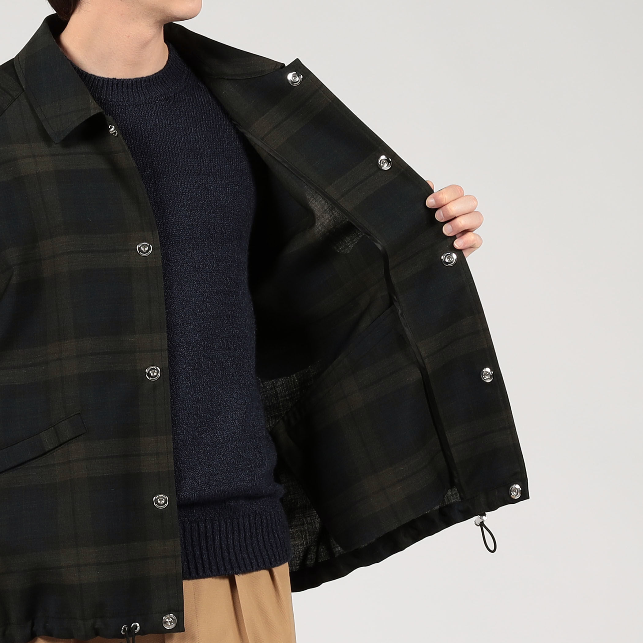 別注】MACKINTOSH CARRON ウール ショートブルゾン