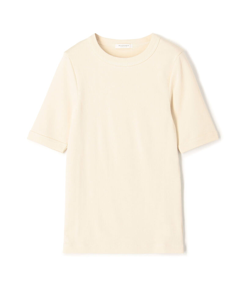 シルキージャージー ハーフスリーブプルオーバー