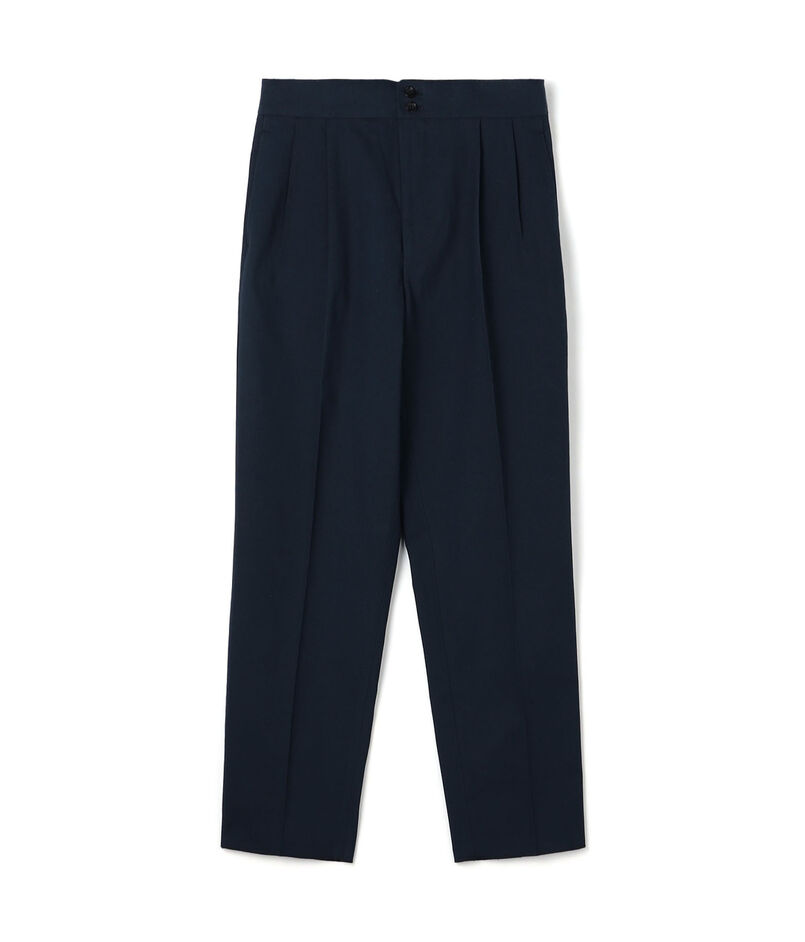 コットンカルゼ バックグルカ ペグトップパンツ SOLBIATI