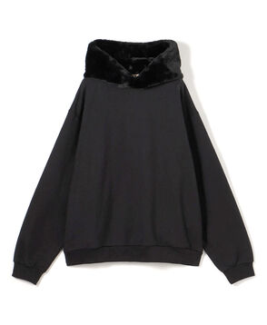 MARNI コットンポリエステルコンビ フーディー