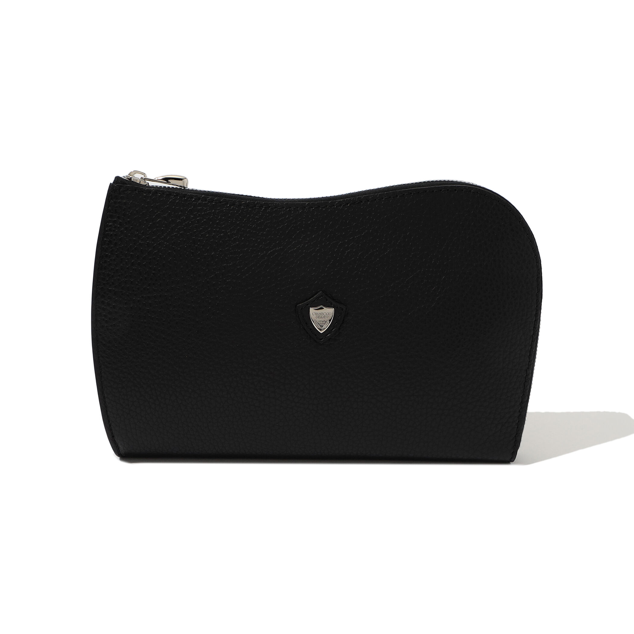 TOMORROWLAND クラッチバッグ シボ革 黒 ブラック シュリンクレザー TOMORROWLAND クラッチバッグ シボ革 黒 ブラック シュリンクレザー