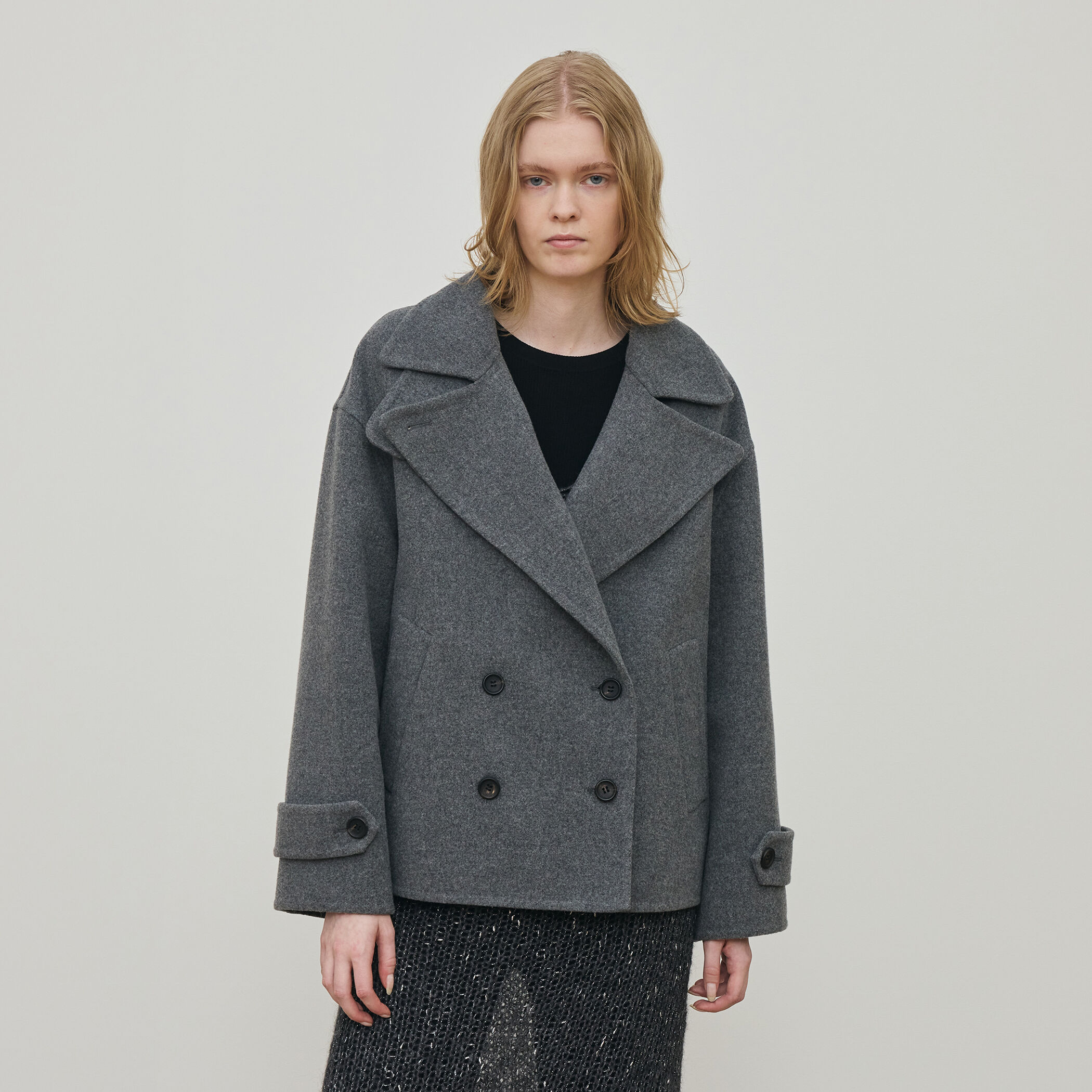 ウールモッサ Pコート｜トゥモローランド 公式通販