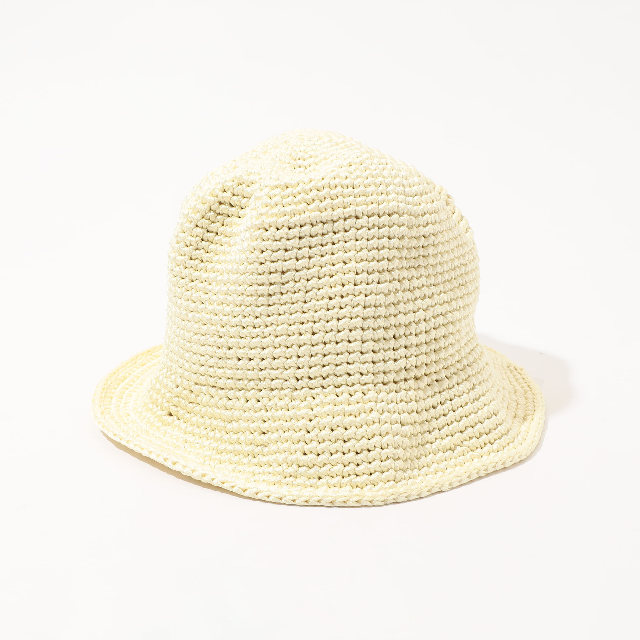 KIJIMA TAKAYUKI POLY HAND KNIT BUCKET HAT｜トゥモローランド