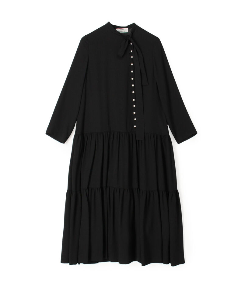 【別注】FLICKA for TOMORROWLAND with pearl ドレス