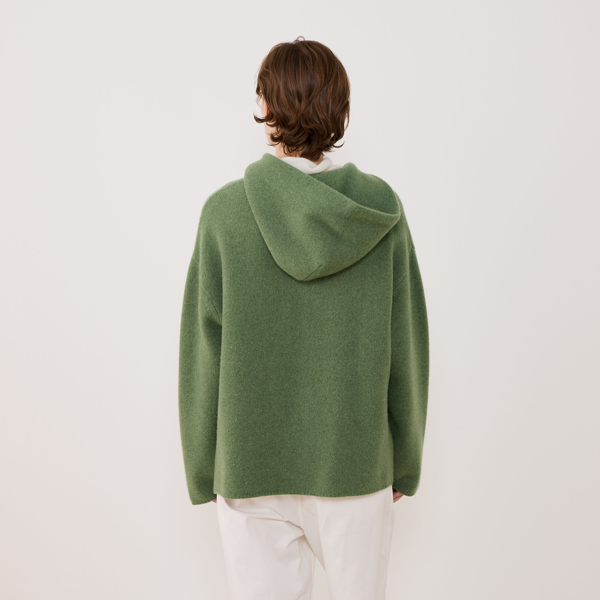 オーストラリアンラムズウール ジップアップブルゾン