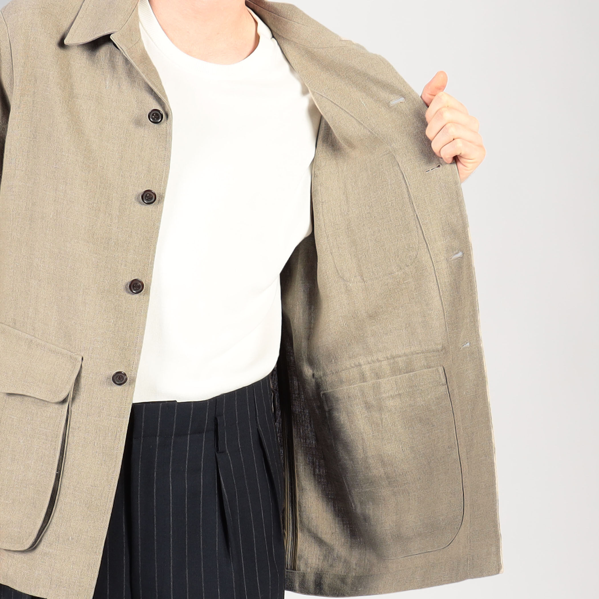 taliomndre laioさん専用 LUTAYS PILOT リネンブルゾン｜トゥモローランド 公式通販