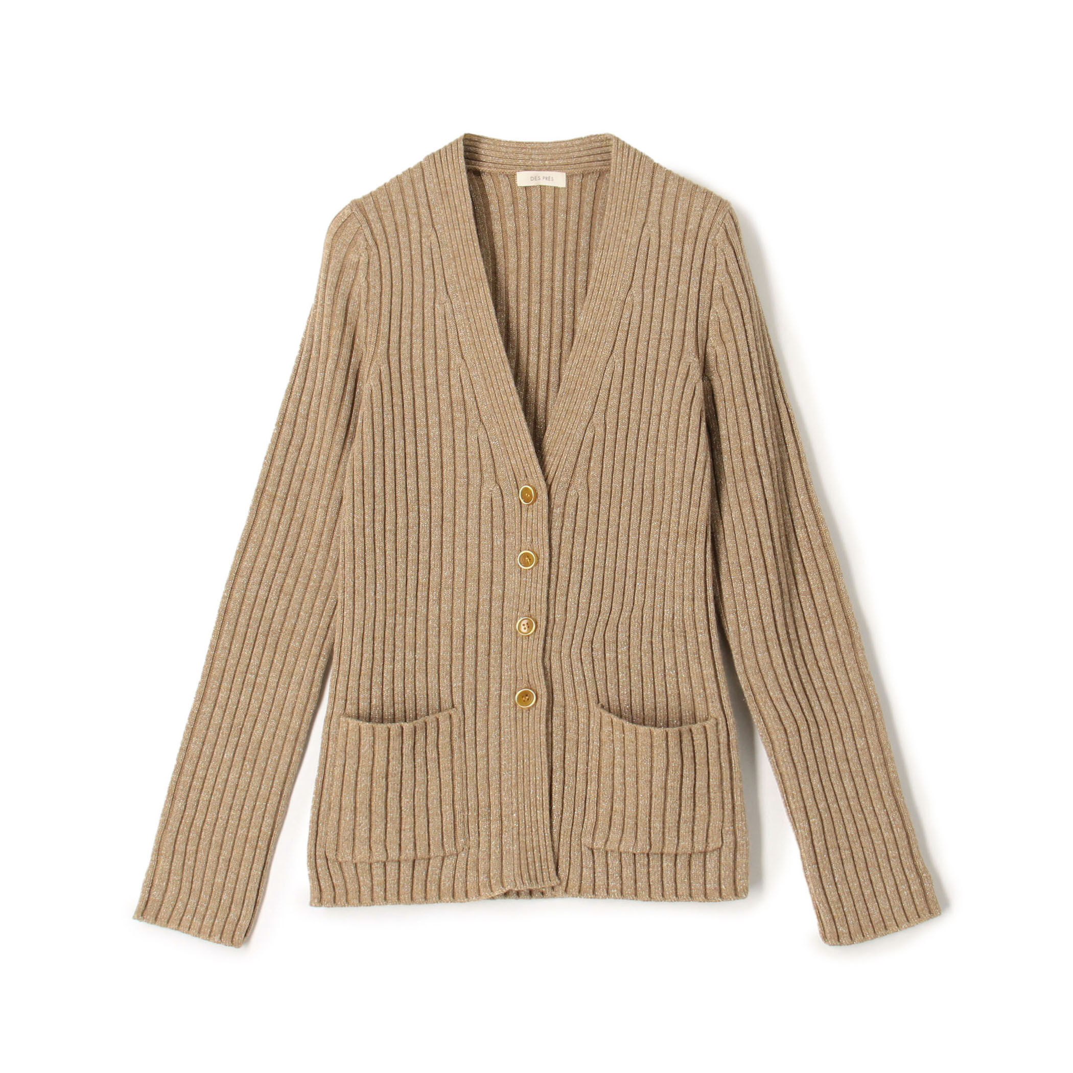 ウールリブ Vネックカーディガン｜トゥモローランド 公式通販