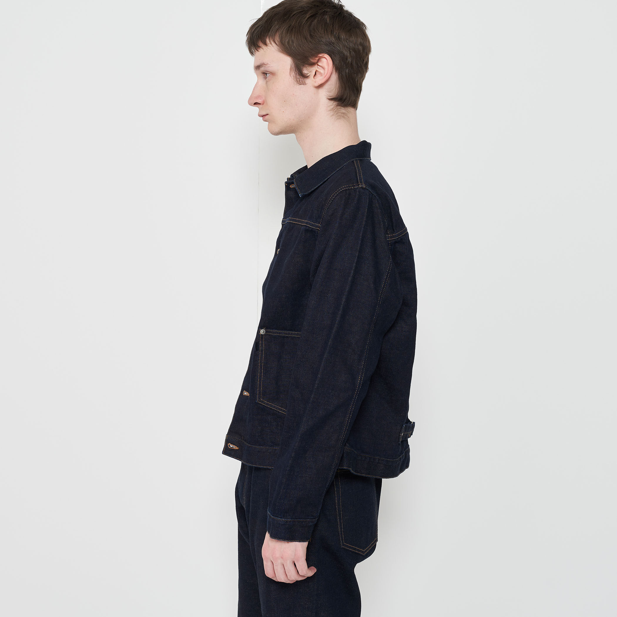 LANVIN Collection 〈シルクコットン〉デニムジャケット LANVIN Collection 〈シルクコットン〉デニムジャケット 公式