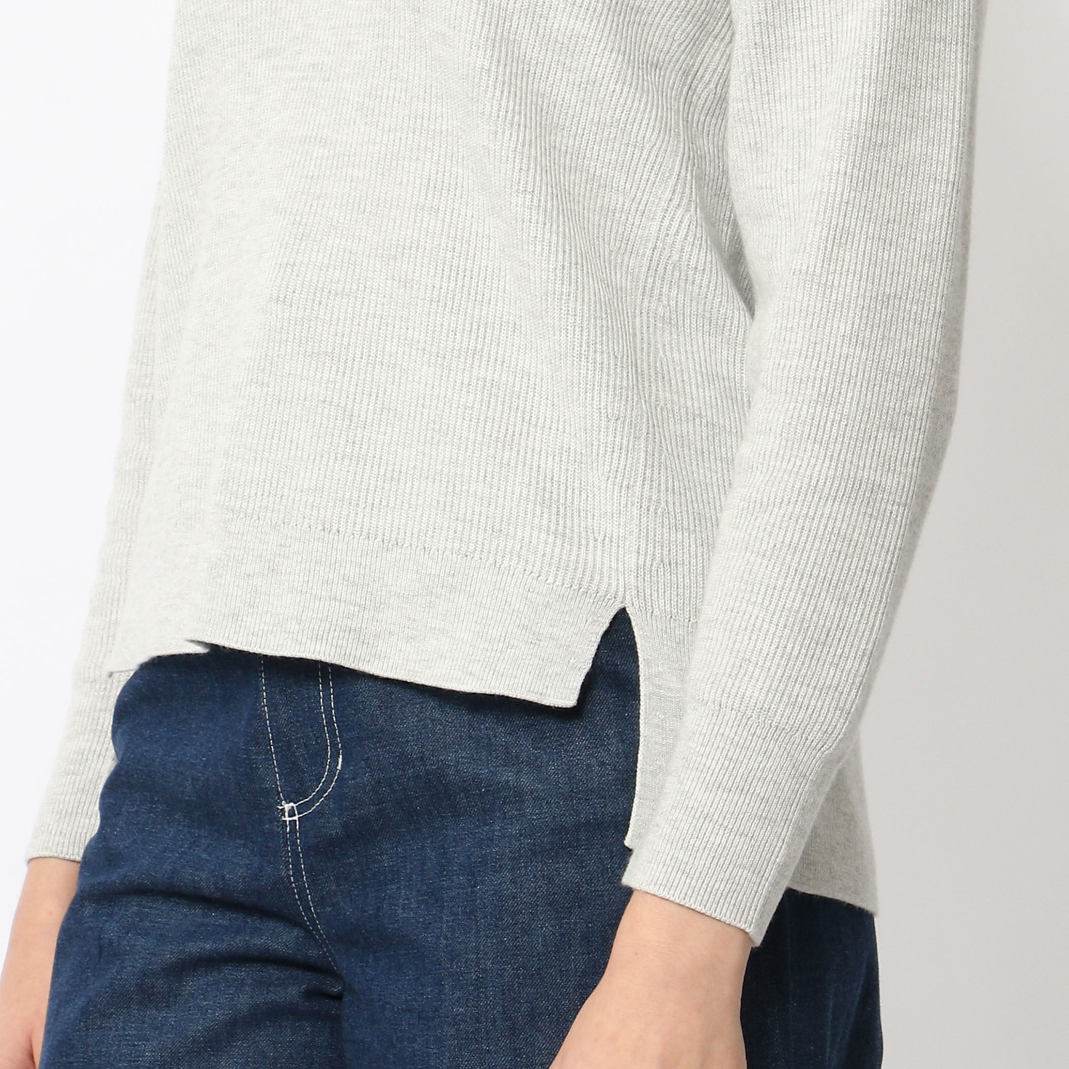 コットンウール Vネックプルオーバー｜トゥモローランド 公式通販