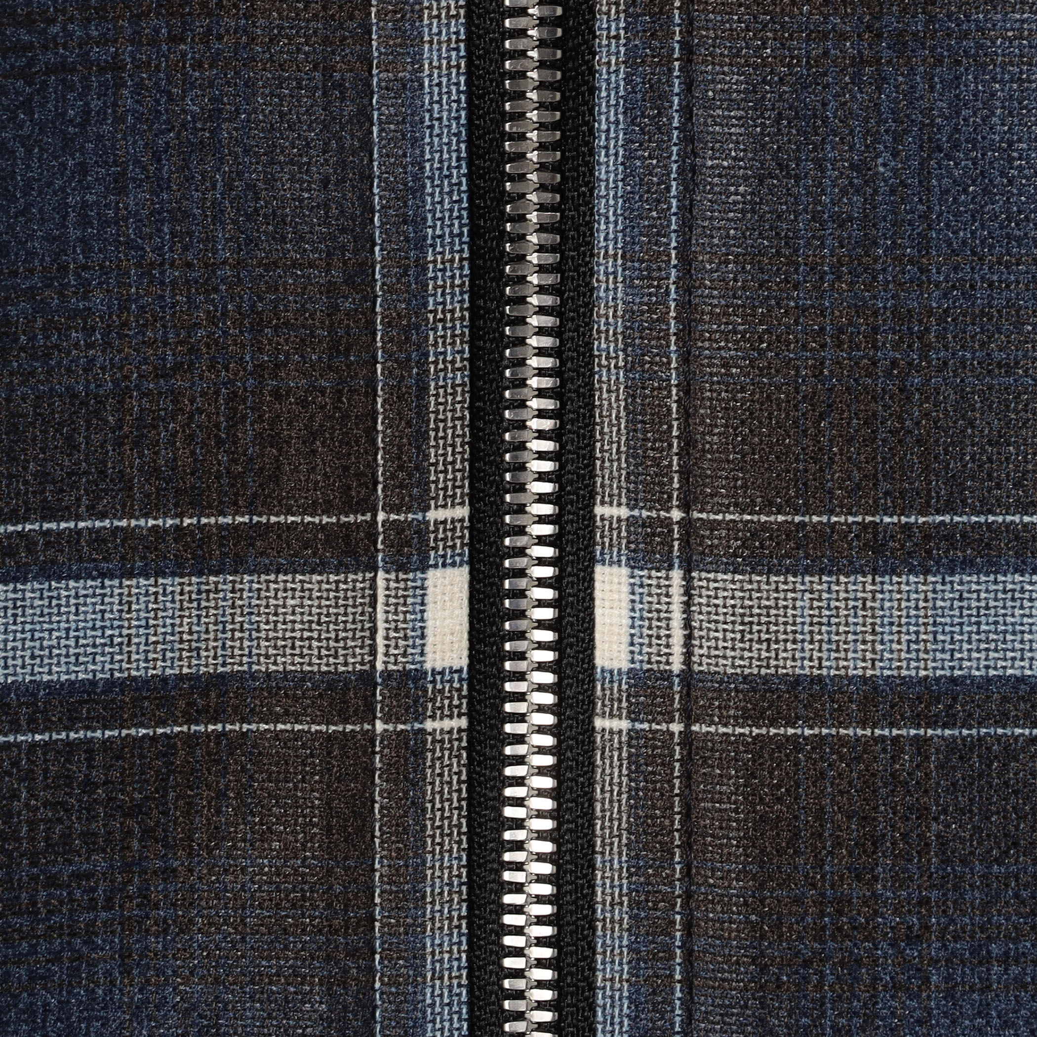 箔コーティングチェック ジップブルゾン｜トゥモローランド 公式通販