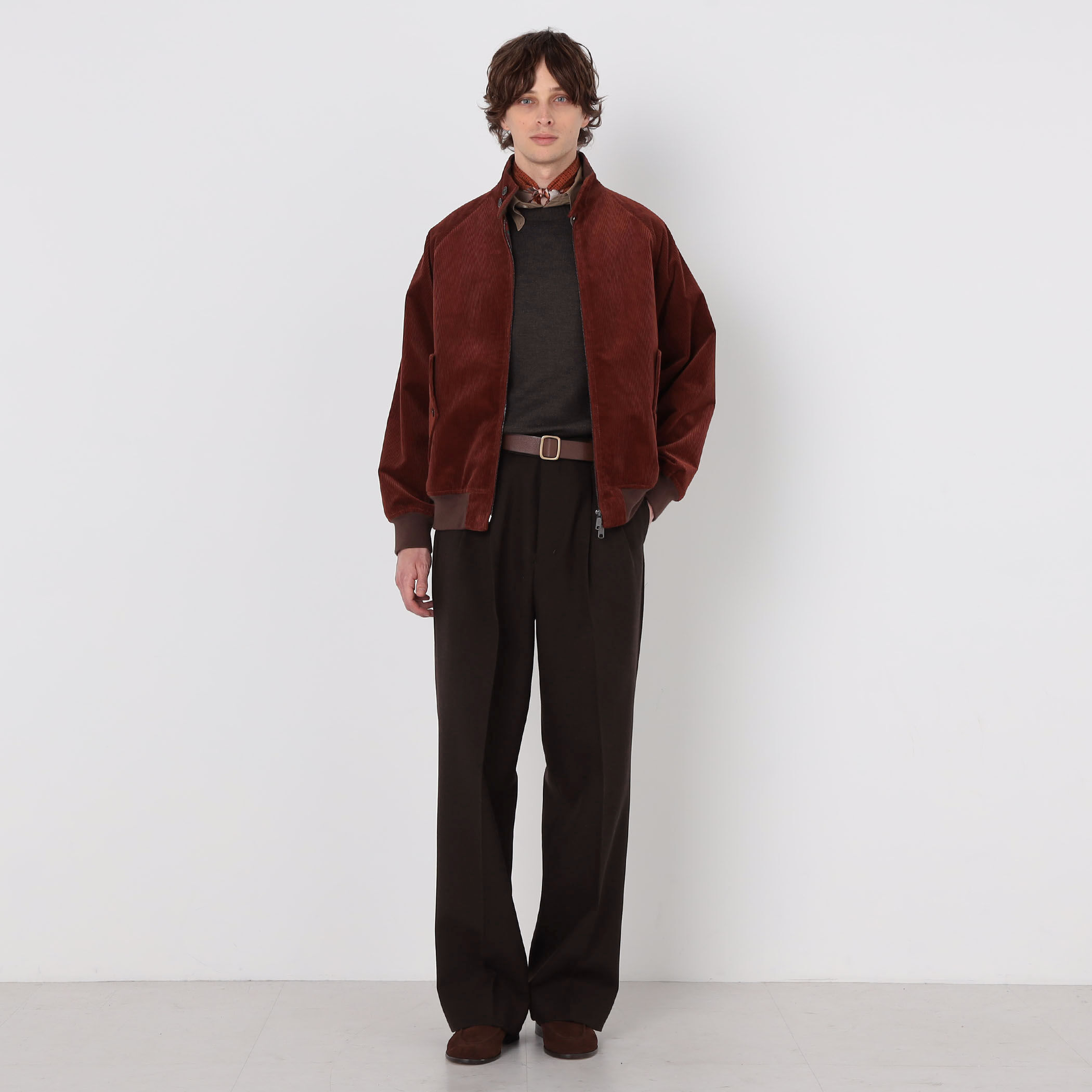 WEB先行予約・別注】BARACUTA G9 ウールコーデュロイブルゾン