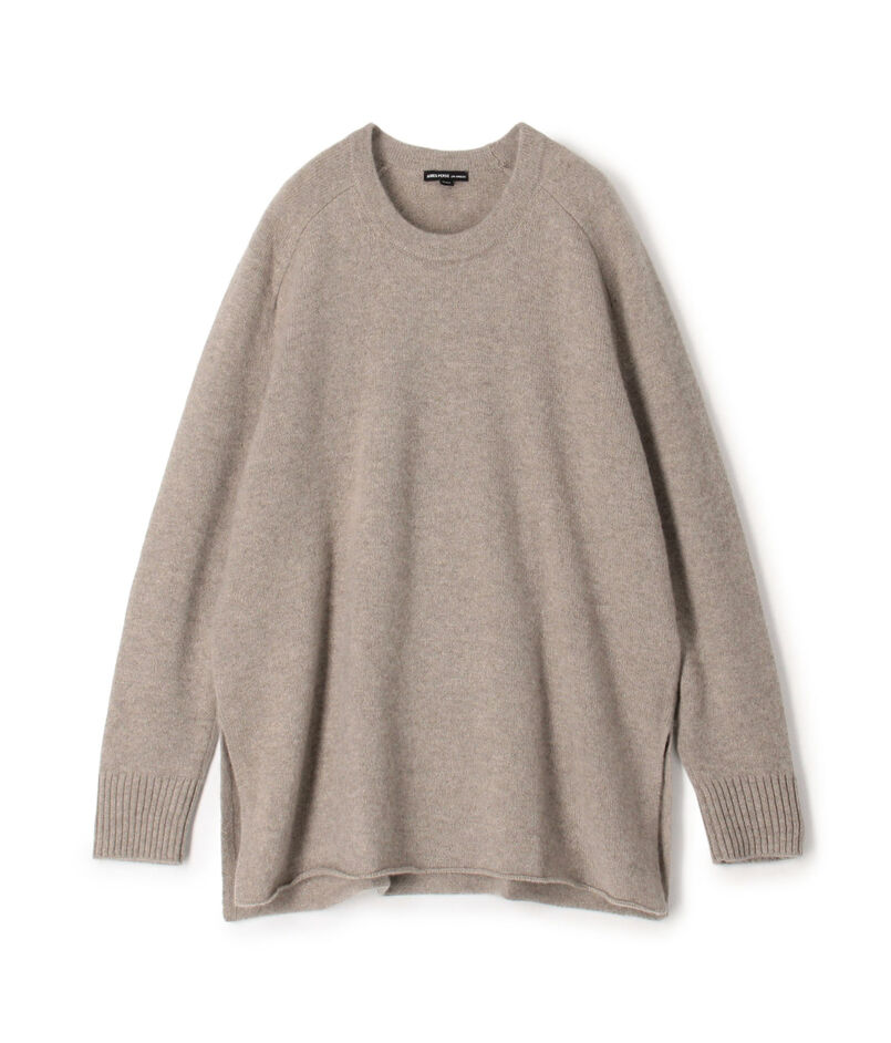 リサイクルカシミヤ サイドスリットプルオーバー WRBC3051 リサイクルカシミヤ サイドスリットプルオーバー WRBC3051