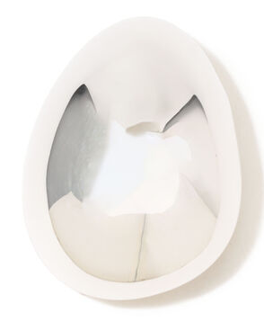 JAMIRAY EGG SCULPTURE シルバーブローチ