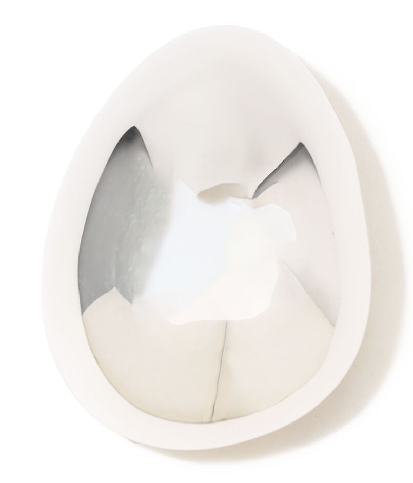 JAMIRAY EGG SCULPTURE シルバーブローチ