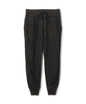 リネン 裾リブパンツ WTXL1677