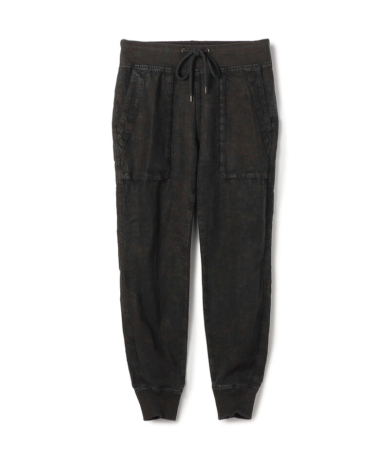 リネン 裾リブパンツ WTXL1677