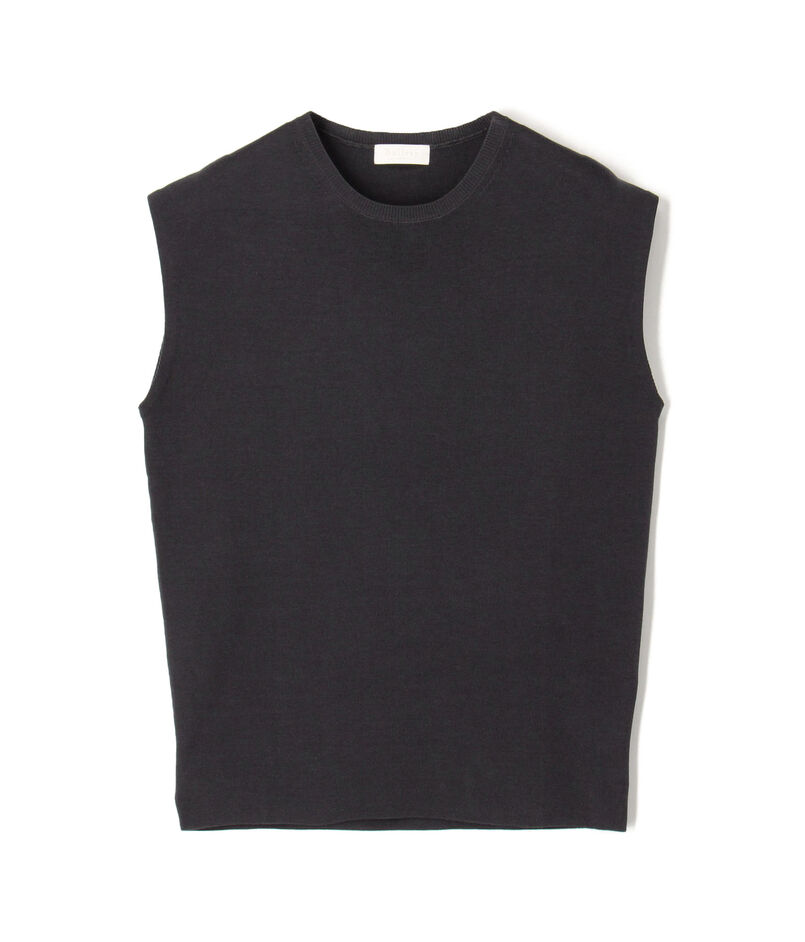 ハイゲージコットン ノースリーブプルオーバー