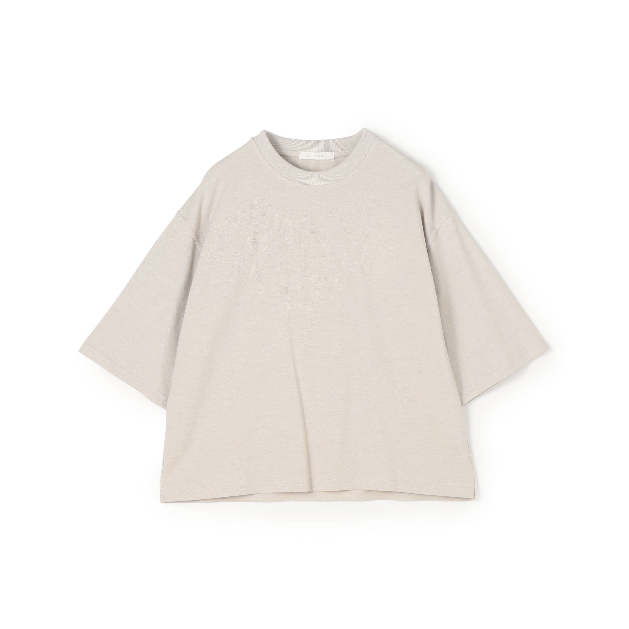 TOMORROWLAND / トゥモローランド コットンシルクカノコ ワイドクルーネックＴシャツ コットンインディゴ セミワイドカラーシャツ｜トゥモローランド