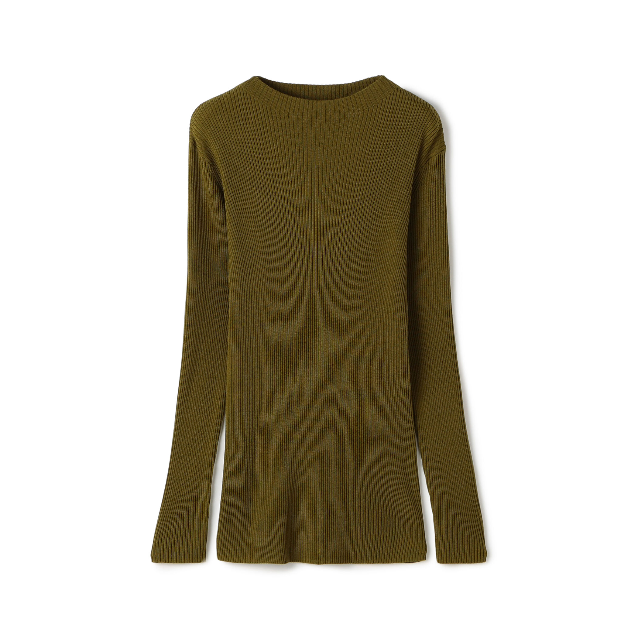 プルミエールウールリブ ボトルネックプルオーバー｜トゥモローランド