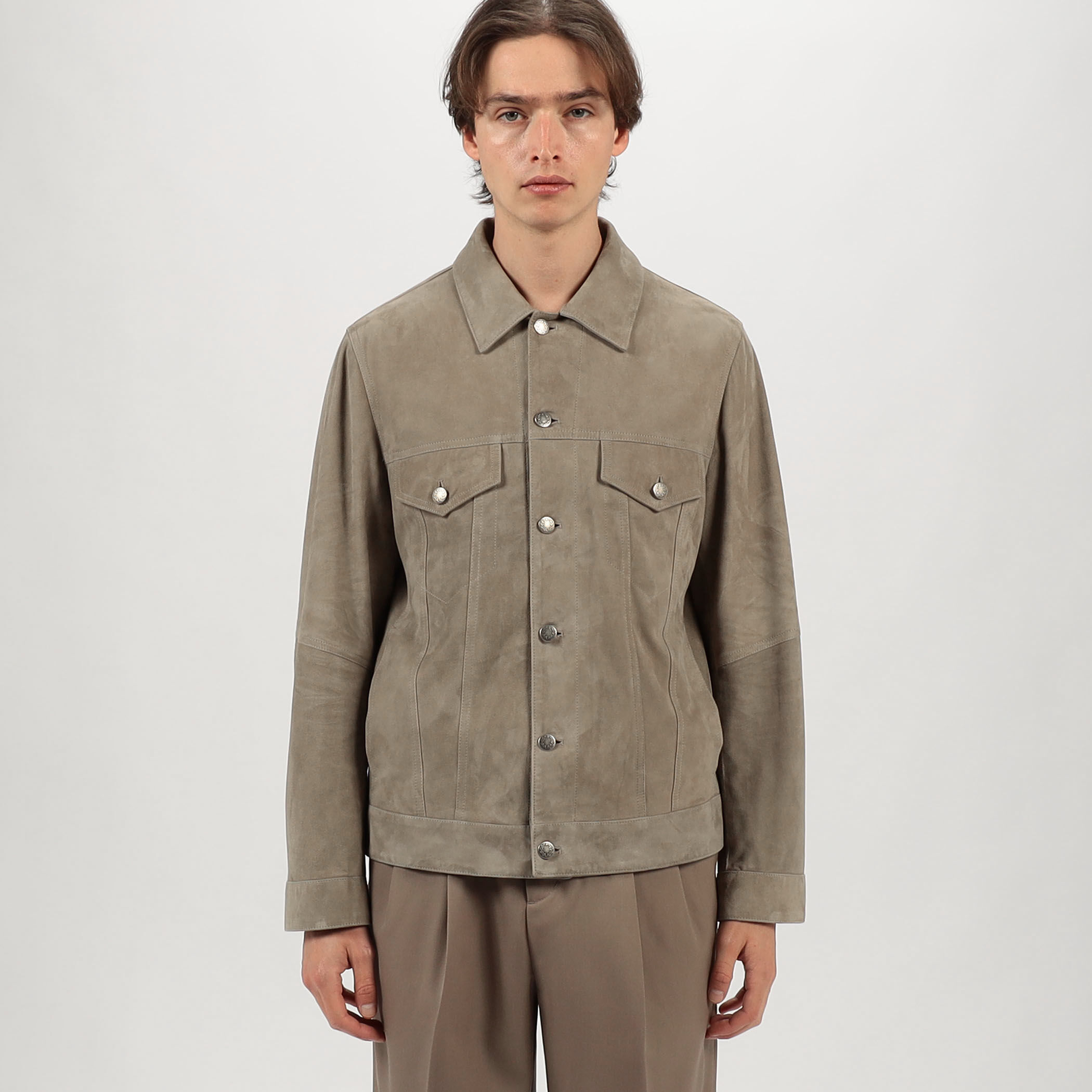 別注】EMMETI ラムスエード トラッカージャケット｜トゥモローランド