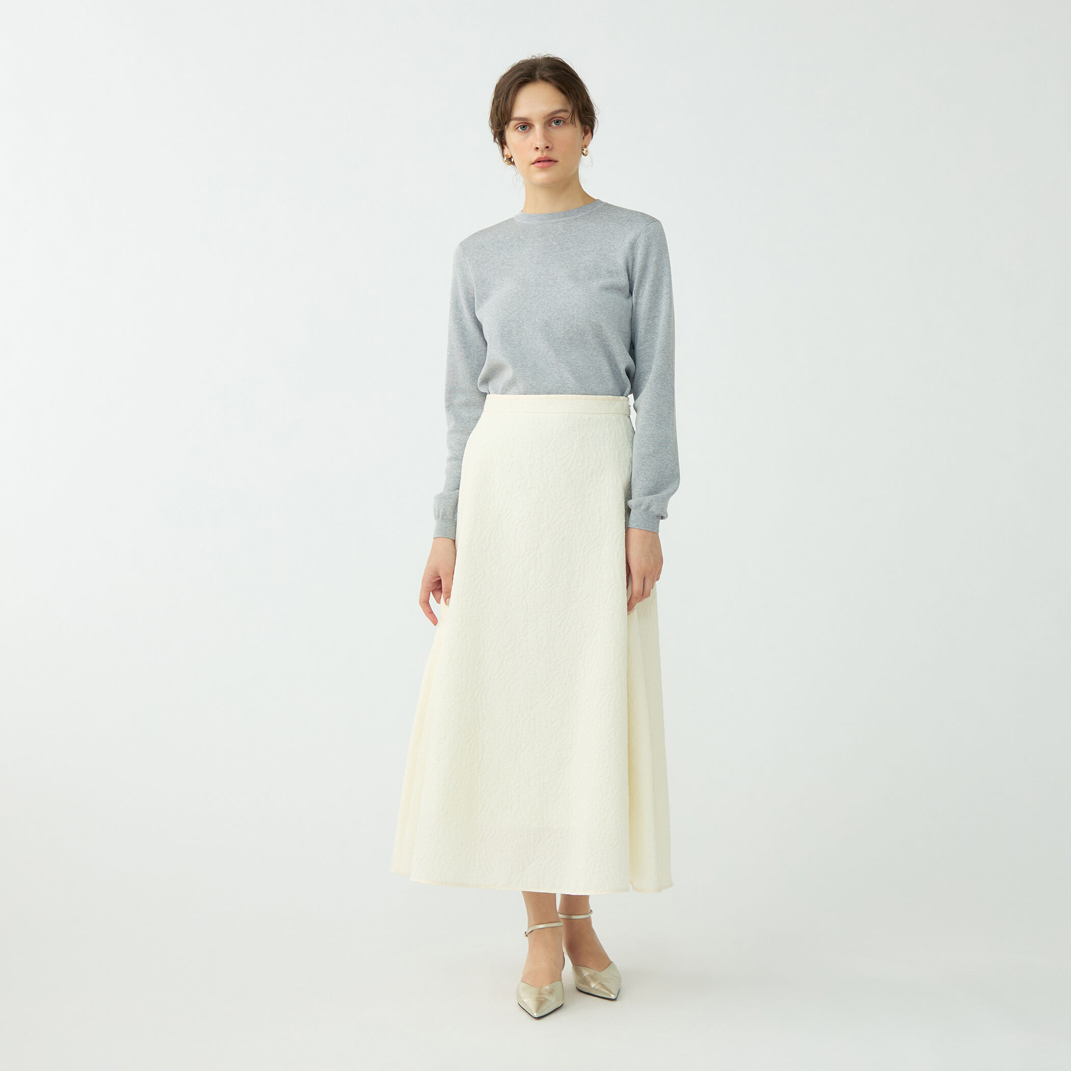 アラベスクジャカード サーキュラースカート｜トゥモローランド 公式通販