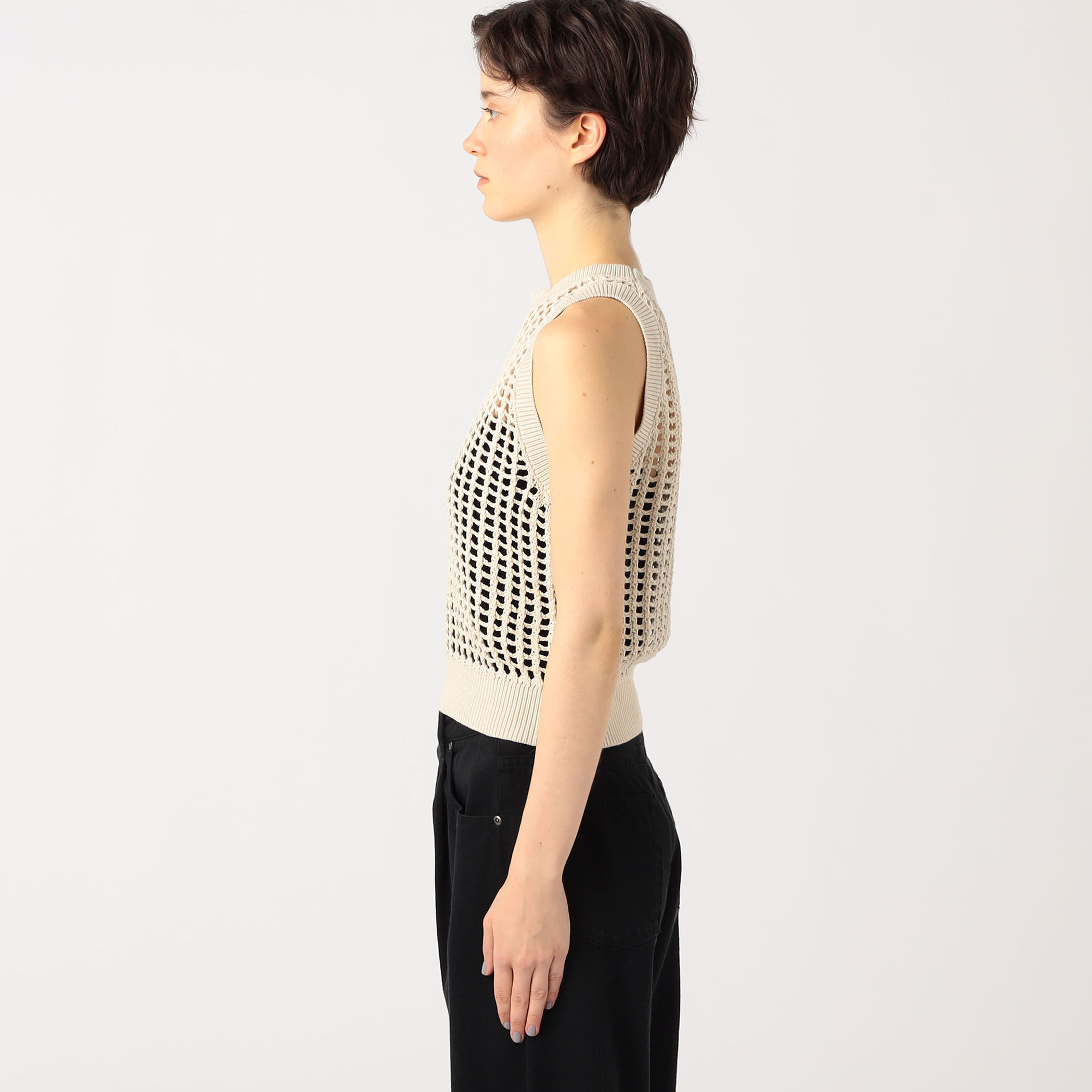 HYKE CROCHETED TANK｜トゥモローランド 公式通販