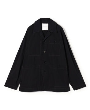 コットンリネンキュプラ ドルマンスリーブ カバーオールジャケット