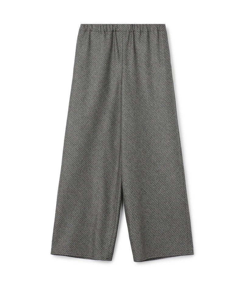 フラノストレッチ イージーワイドパンツ